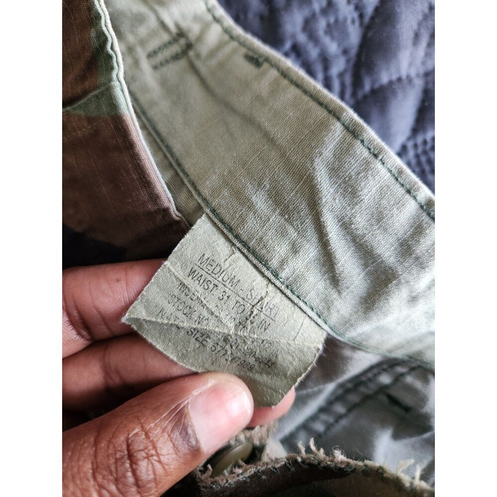 Military BDU Camo Pants - Medium Short (Waist 31-35 inches) - Picture 8 of 8